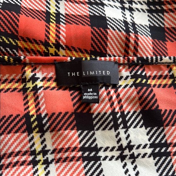 The Limited Red Plaid Tank Top - Picture 2 of 3